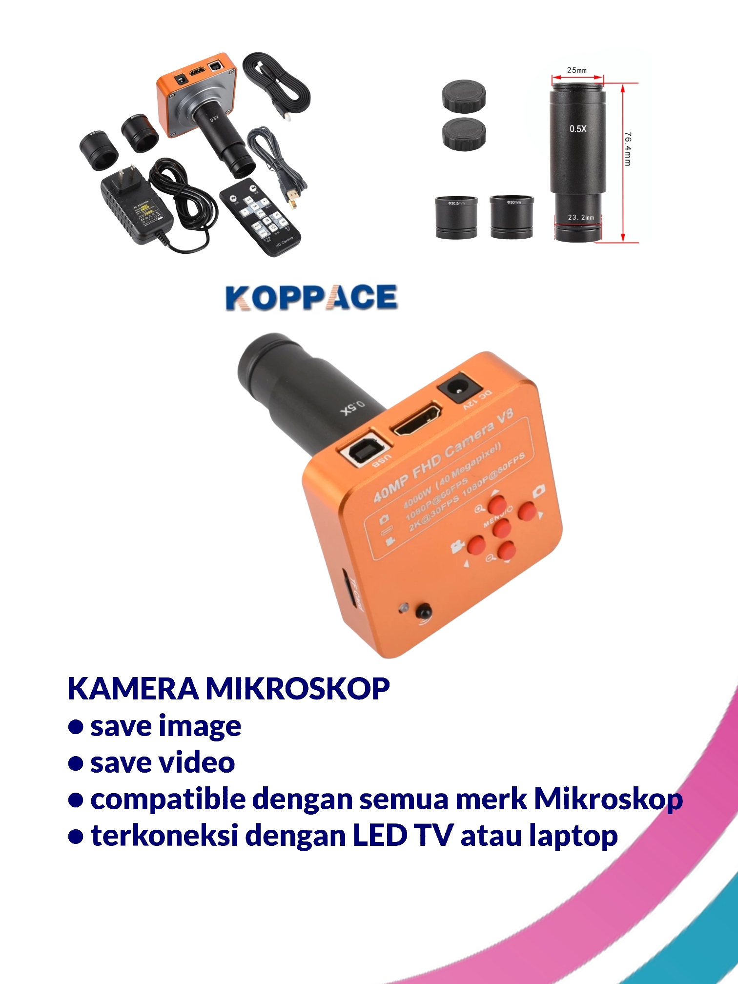 KOPPACE CAMERA MIKROSKOP